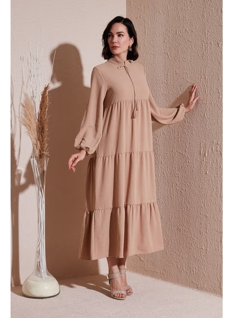 Lela Tiered Long Dress - Image 1